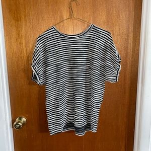 Loft Striped Dolman Sleeve Top Size Petite XS